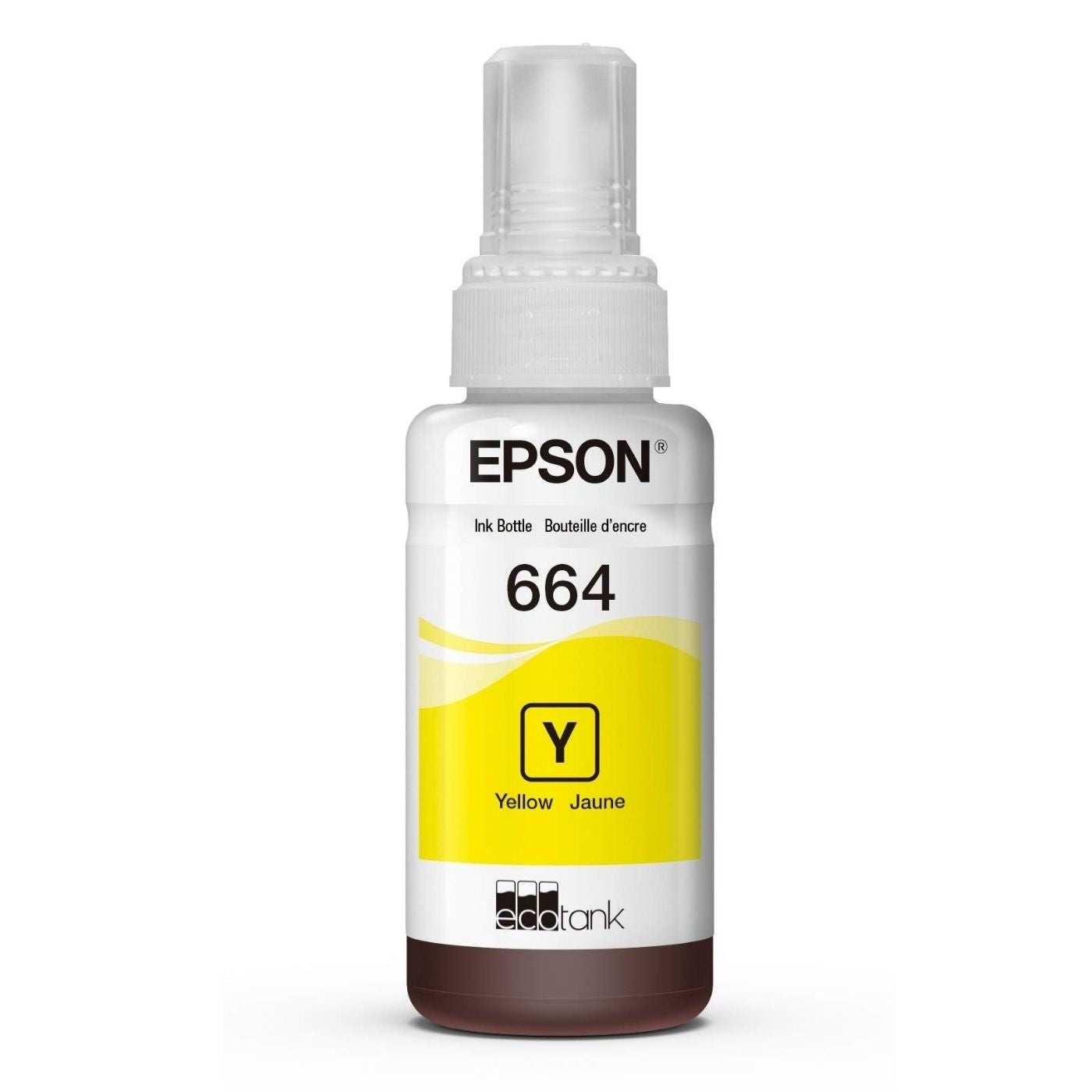 Epson T664 Eco Tank Pigment Ink Yellow