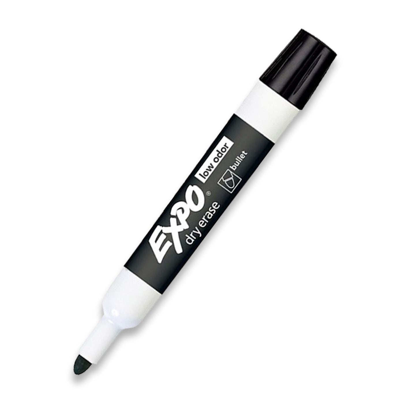 Expo Whiteboard Marker Bullet Tip Black