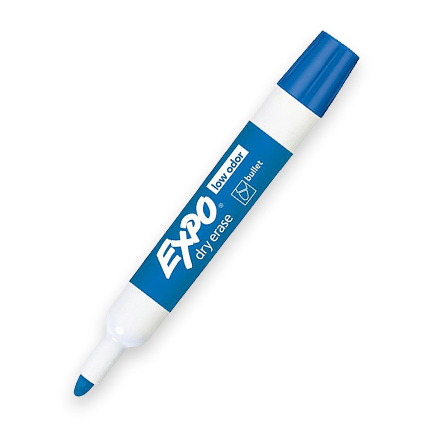 Expo Whiteboard Marker Bullet Tip Blue