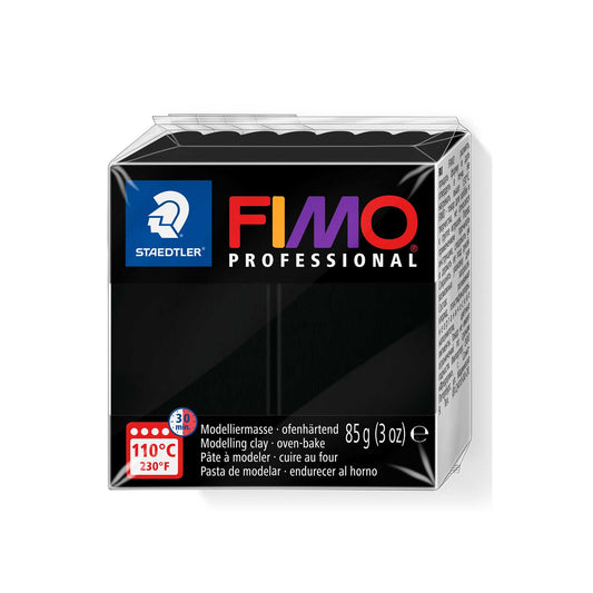 FIMO Professional Modelling Clay 8004 Oven Bake 85g Black