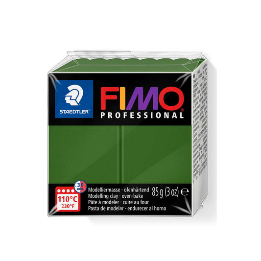FIMO Professional Modelling Clay 8004 Oven Bake 85g Leaf Green