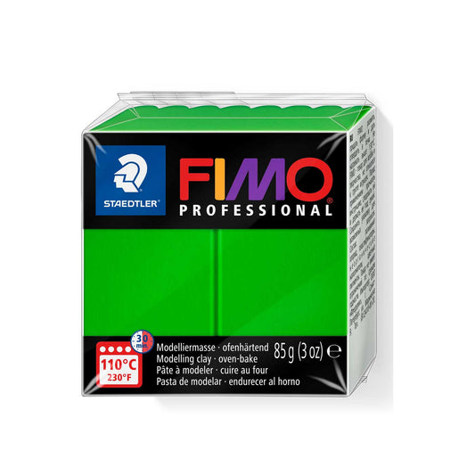 FIMO Professional Modelling Clay 8004 Oven Bake 85g Sap Green