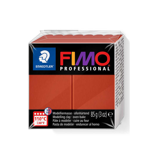 FIMO Professional Modelling Clay 8004 Oven Bake 85g Terracotta