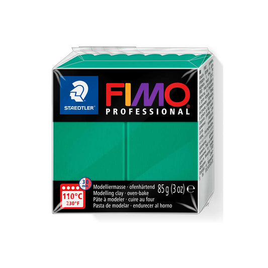 FIMO Professional Modelling Clay 8004 Oven Bake 85g True Green