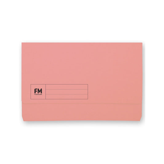 FM Document Wallet Foolscap Pink