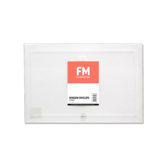 FM Document Wallet Clear Polyprop Foolscap