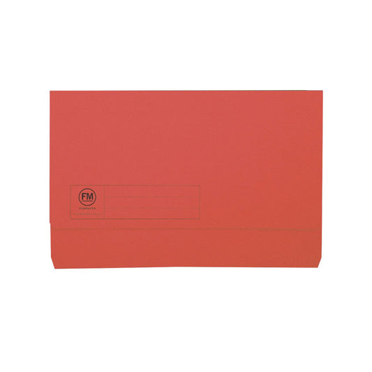 FM Document Wallet Foolscap Red