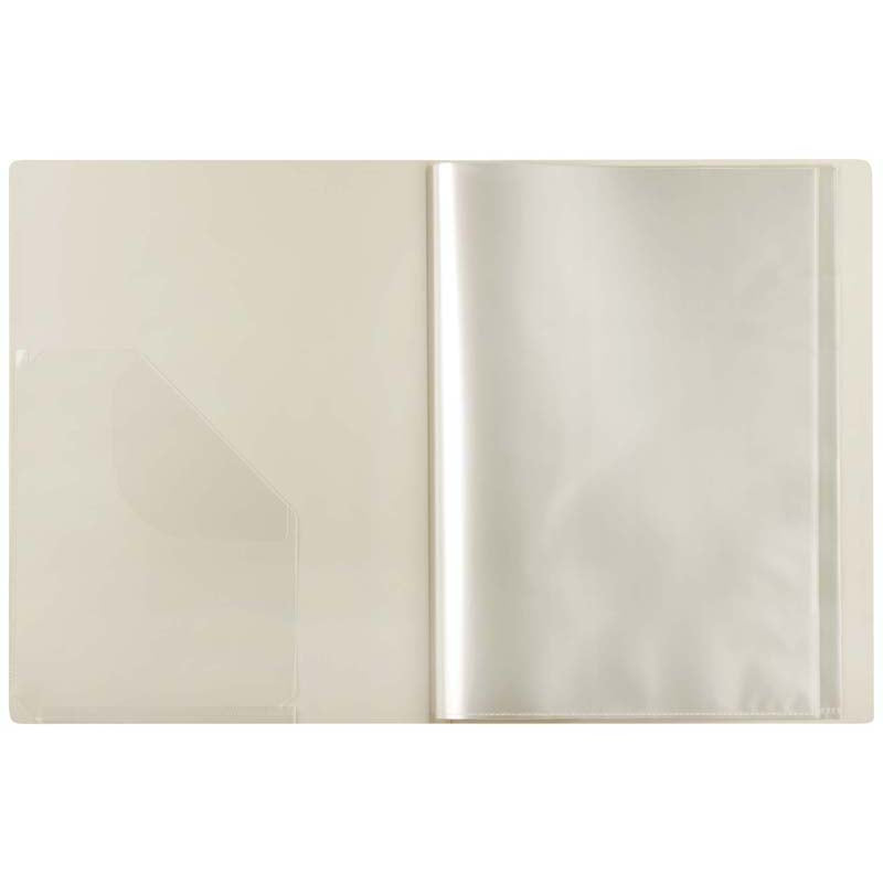 FM Premium Display Book A4 20 Pocket Lime Green