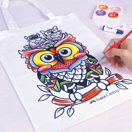 Faber-Castell Colour Your Own Totebag