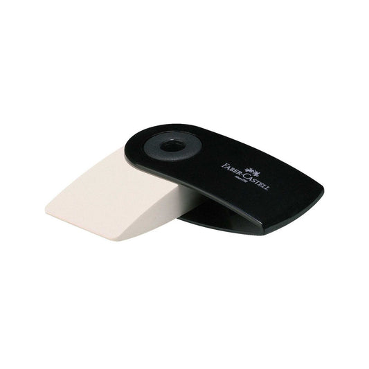 Faber-Castell Eraser with Protective Sleeve Black
