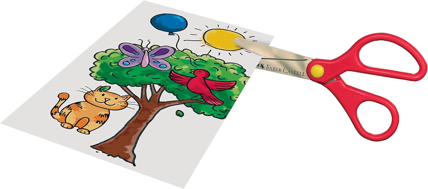 Faber-Castell Child-Safe Scissors Ambidextrous Design