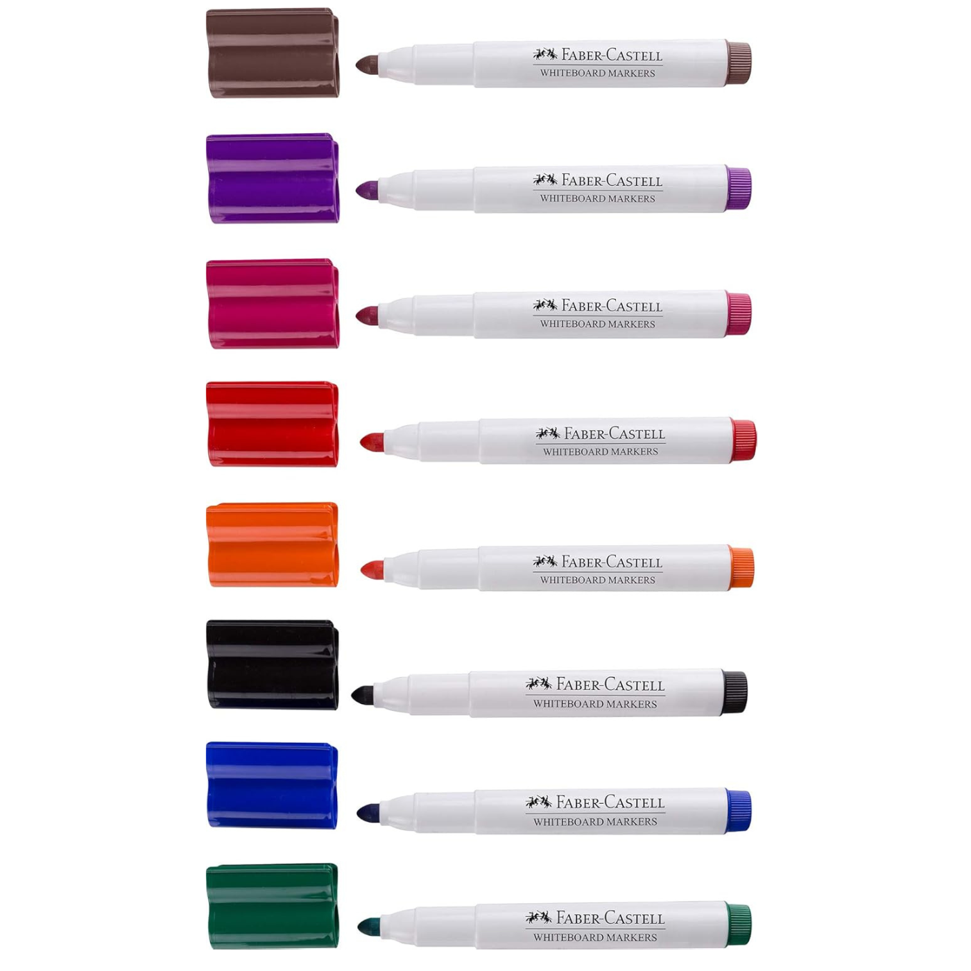 Faber-Castell Whiteboard Marker Wallet of 8