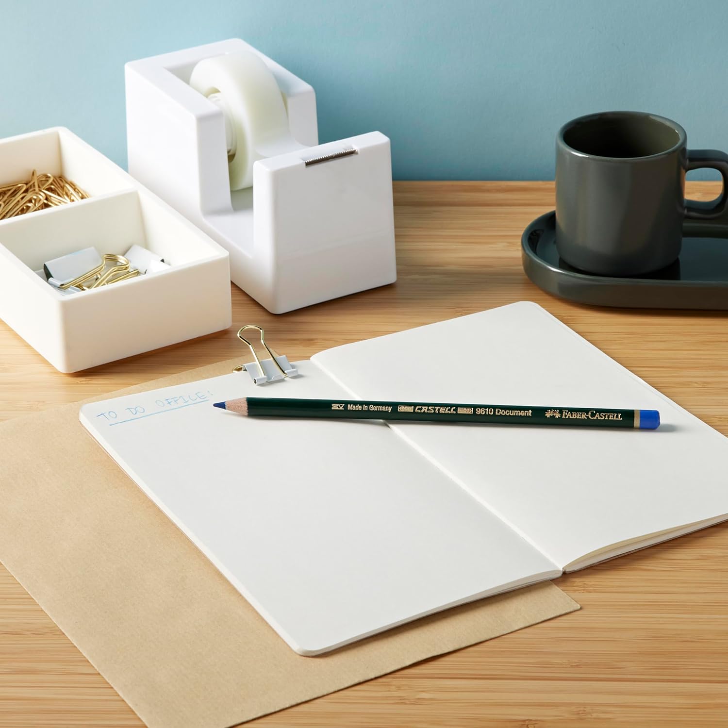 Faber-Castell Document Pencil 9610 Indelible Blue