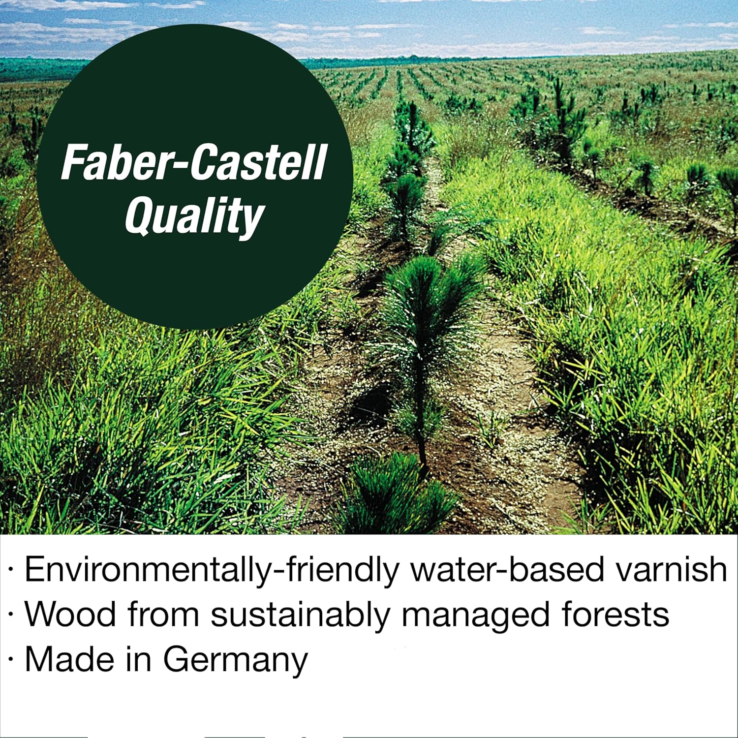 Faber-Castell Document Pencil 9610 Indelible Blue