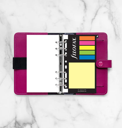 Filofax Sticky Notes Refill Personal Assorted Large 170mm x 95mm
