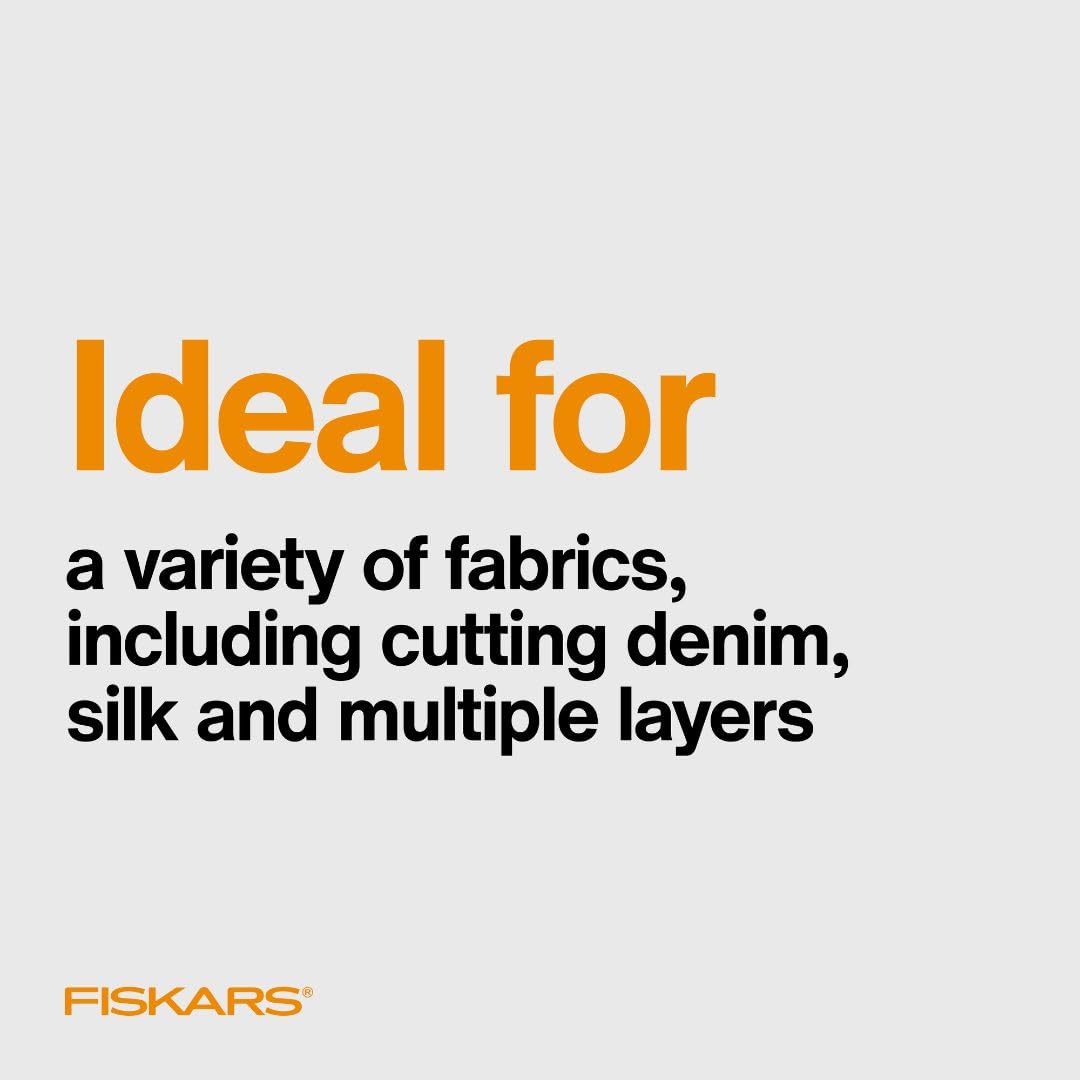 Fiscars Scissors All Purpose Left-Handed 203mm Red