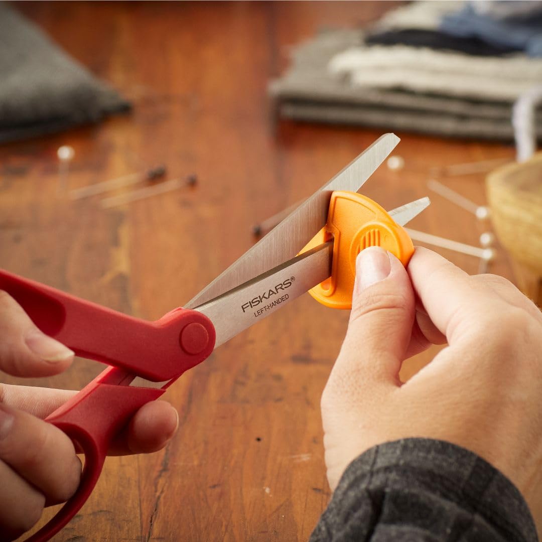 Fiscars Scissors All Purpose Left-Handed 203mm Red