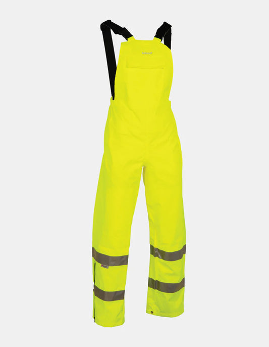 FlexViz High Visibility Bib Overtrouser Lime