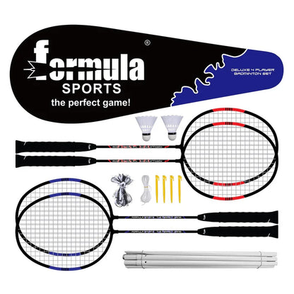 Formula Sports Badminton Deluxe Complete Set – 4 Player Kit