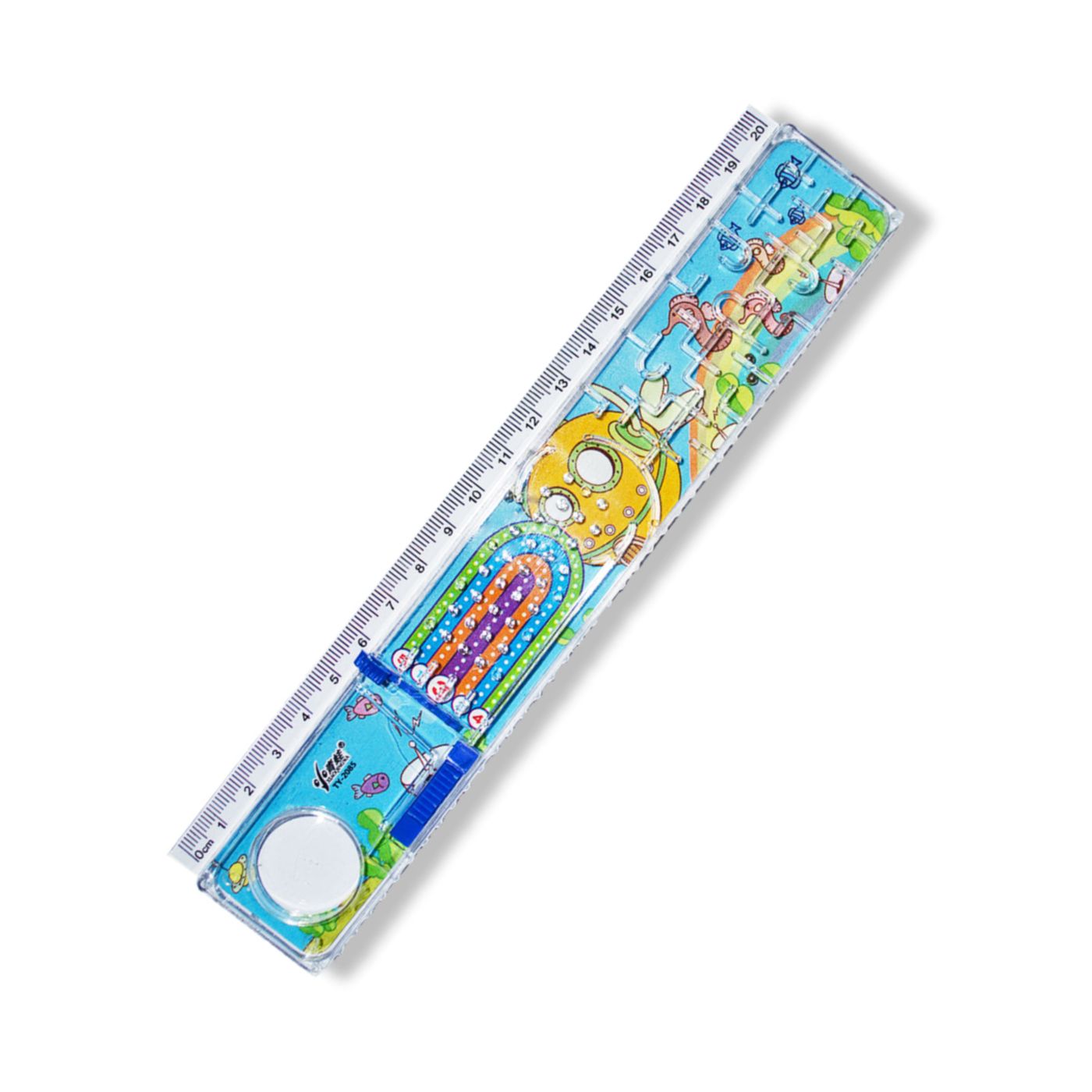 Fun Ruler with Magnifying Glass 20cm