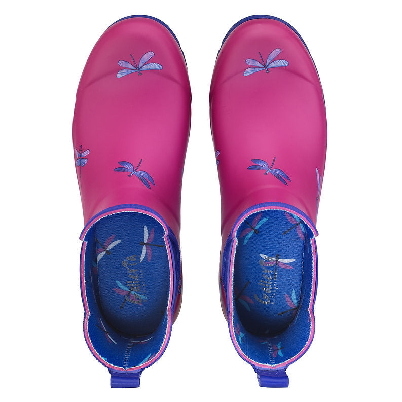Galleria Women's Premium Chelsea Gumboots Dragonfly Size 7 to 11