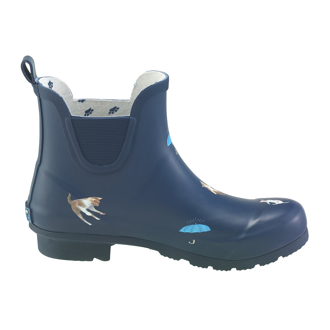 Galleria Women's Premium Gumboots Chelsea Cats and Dogs Size 7 to 11