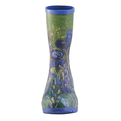 Galleria Women's Premium Mid-Calf Van Gogh Irises Size 7 to 11