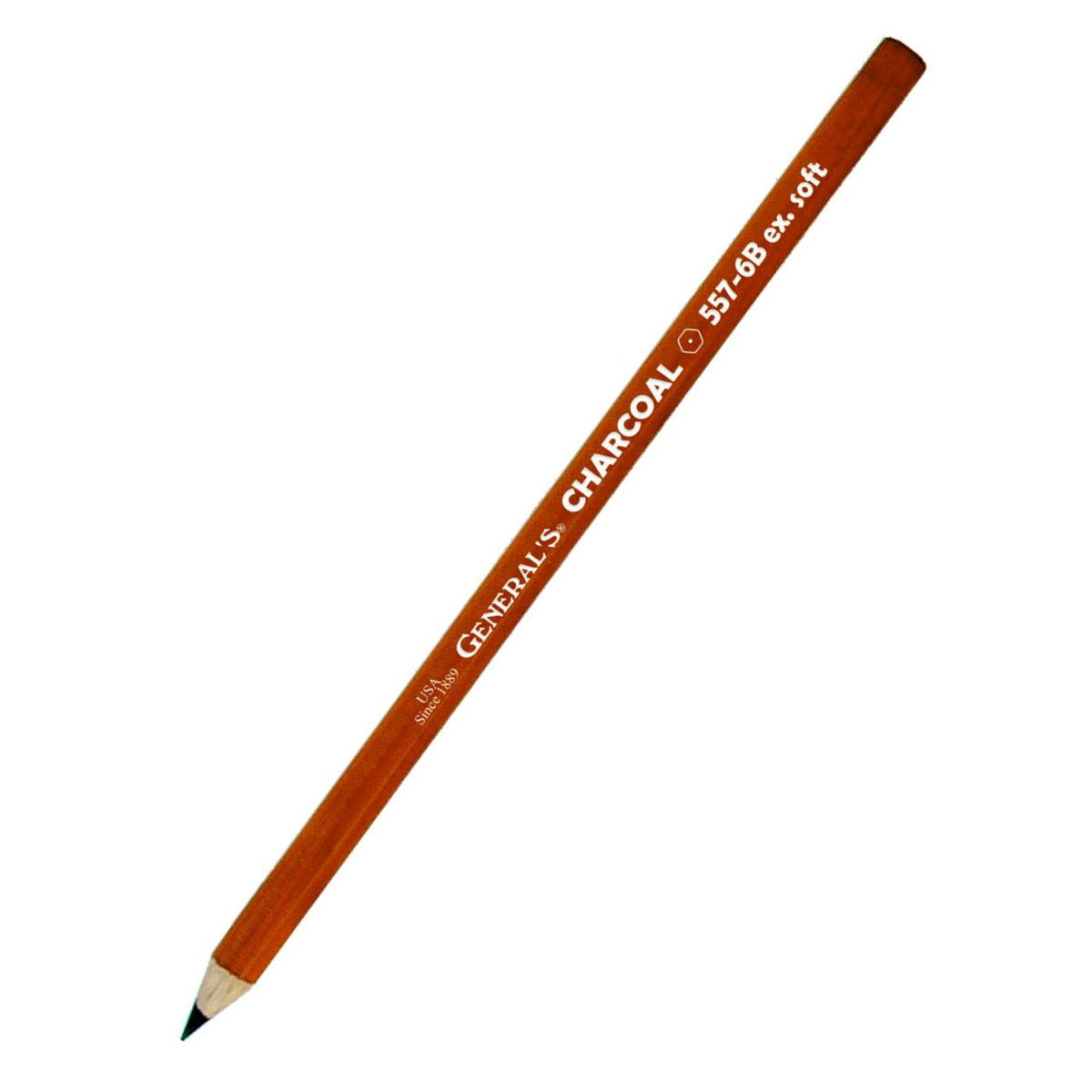 General’s Artist Quality Charcoal Pencils 6B Extra Soft #557