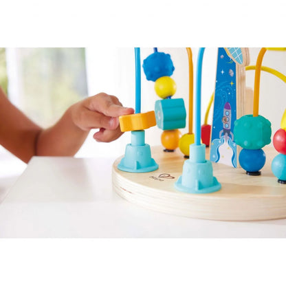 Hape Galaxy Bead Maze | Space-Themed Educational Activity Toy for Kids