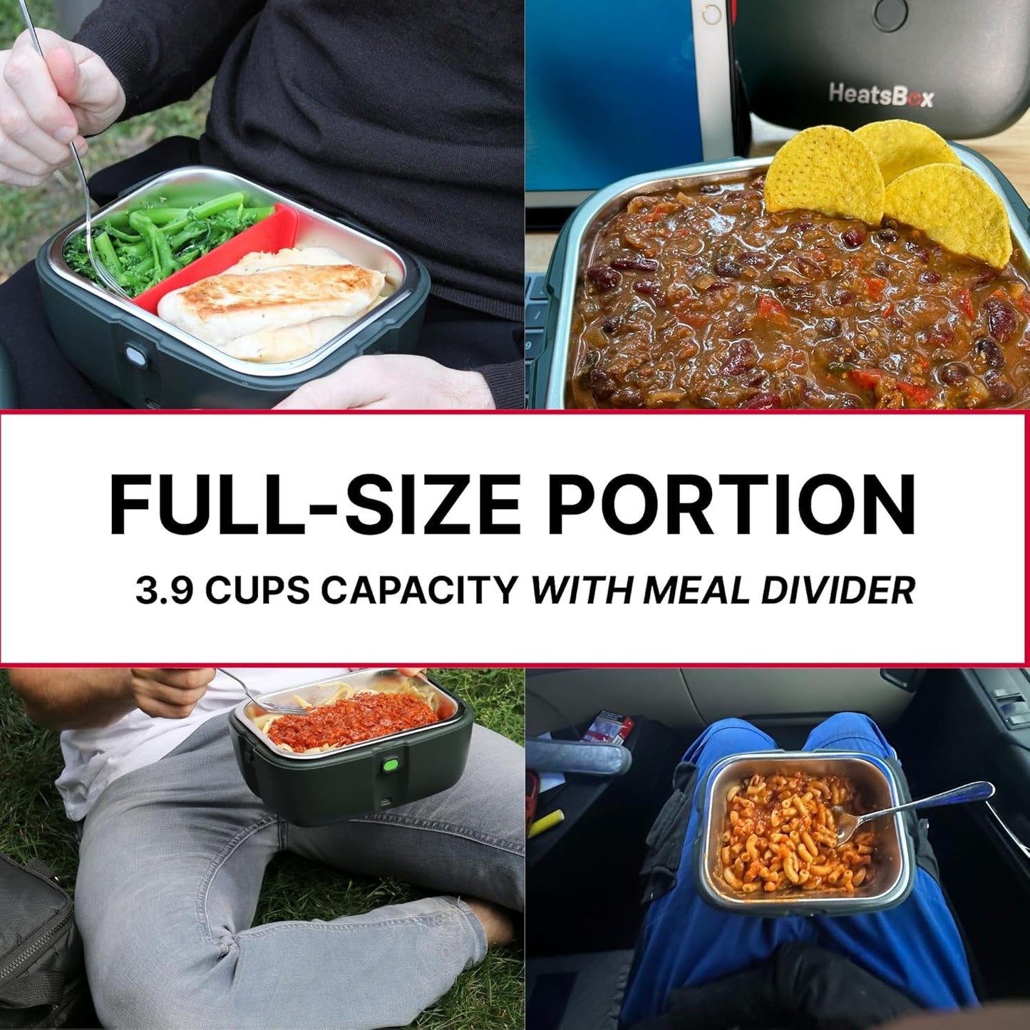 HeatsBox GO – Portable Battery-Powered Smart Heating Lunchbox