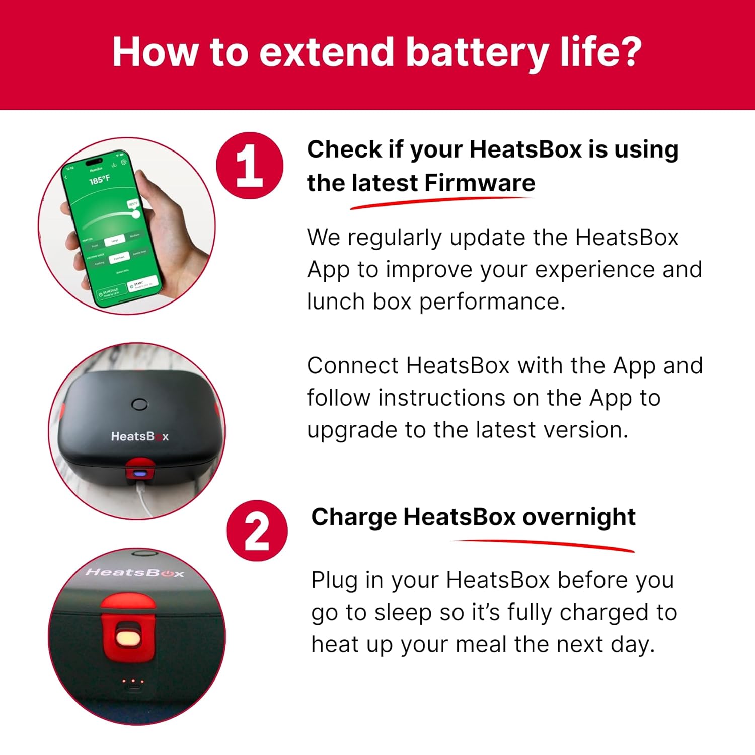 HeatsBox GO – Portable Battery-Powered Smart Heating Lunchbox