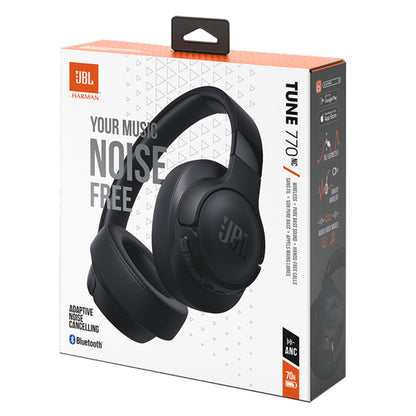JBL T770NC-B Wireless Over-Ear Noise Cancelling Headphones Black