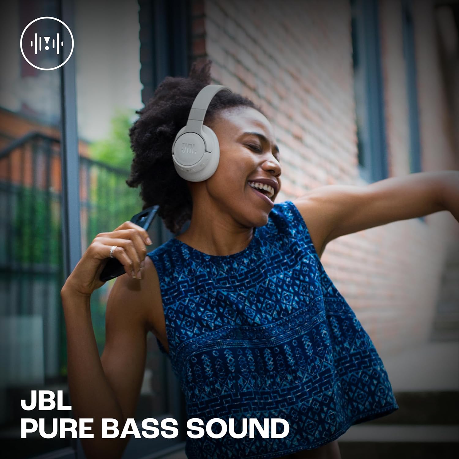 JBL T770NC-B Wireless Over-Ear Noise Cancelling Headphones White