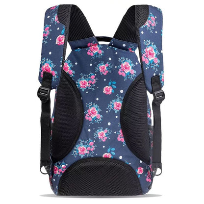 J World Cornelia Laptop Backpack Navy Rose