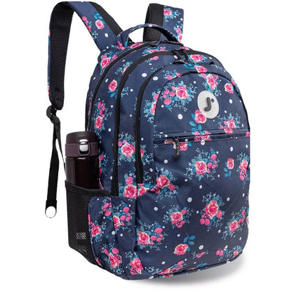J World Cornelia Laptop Backpack Navy Rose