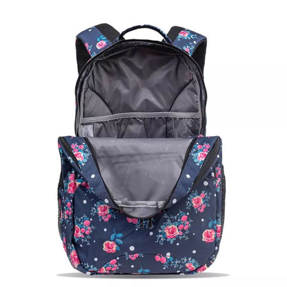 J World Cornelia Laptop Backpack Navy Rose