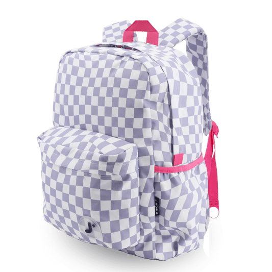 J World Oz Daypack Backpack 25L Lavender Check