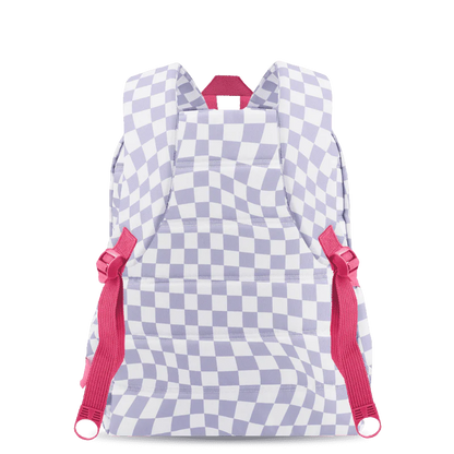 J World Oz Daypack Backpack 25L Lavender Check