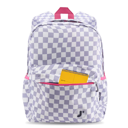 J World Oz Daypack Backpack 25L Lavender Check