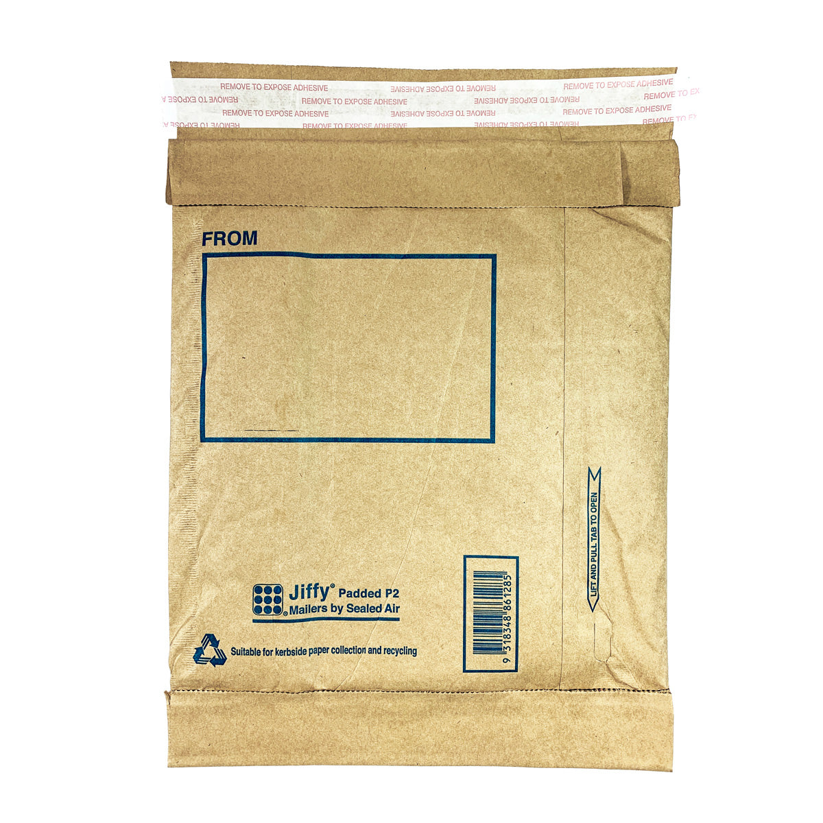 Jiffy Padded Mailer Size 2 205x305mm – Eco-Friendly Protective Mailer