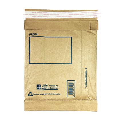Jiffy Padded Mailer Size 2 205x305mm – Eco-Friendly Protective Mailer