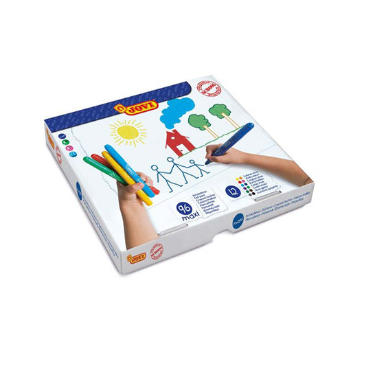 Jovi Maxi Felt Tip Markers 12 Shades Class Pack of 96