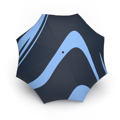 Jumble & Co Auto Open & Close Umbrella – Ups & Downs Blue | School Depot NZ