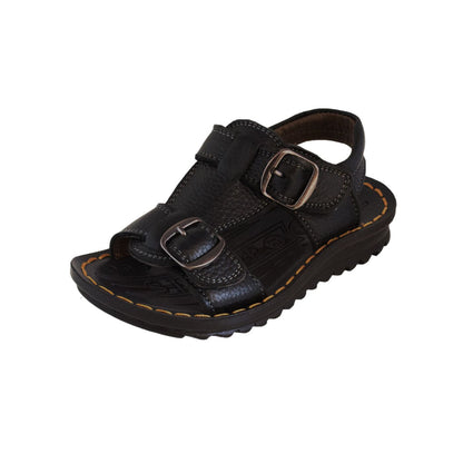 Juniors Leather School Sandals Size 26 to 36 - Flight II