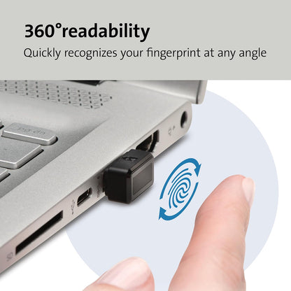 KENSINGTON® VERIMARK Fingerprint Authentication USB Dongle | Secure Biometric Login