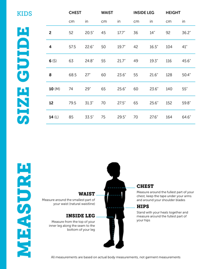 Kids Measurement Chart
