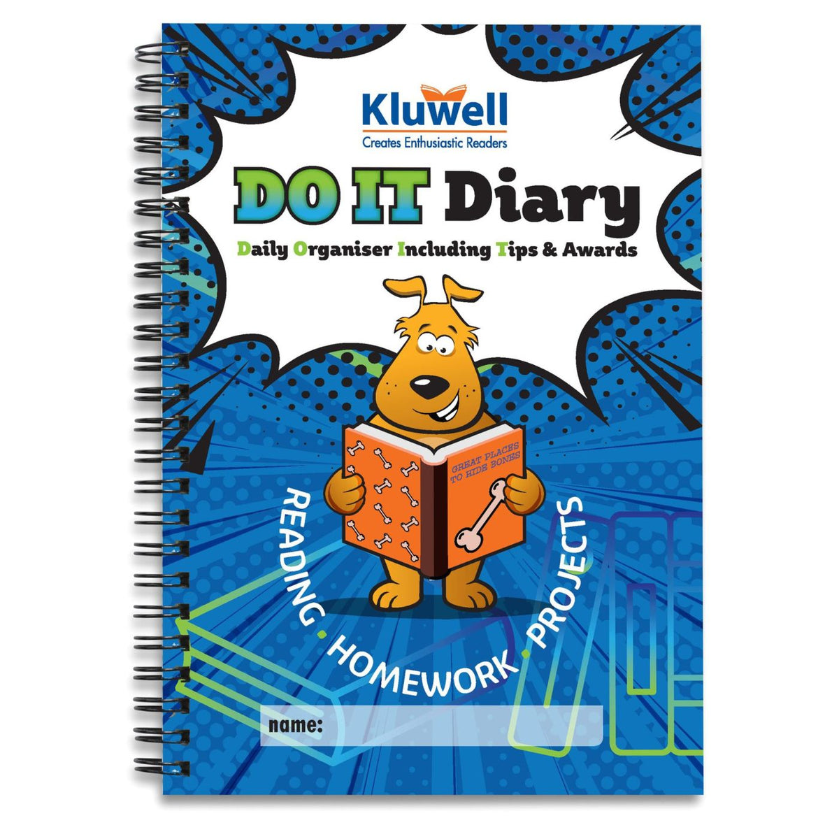 Kluwell Do It Students Diary – Homework, Reading & Learning Planner ...