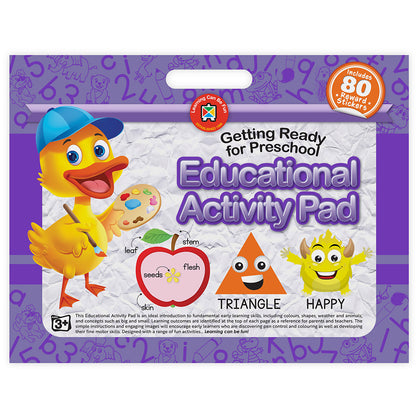 LCBF Educational Activity Pad Getting Ready for Preschool