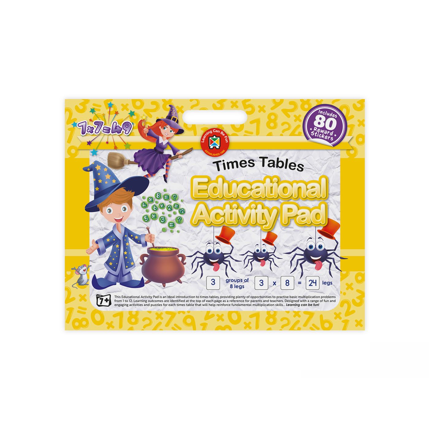 LCBF Educational Activity Pad Times Tables