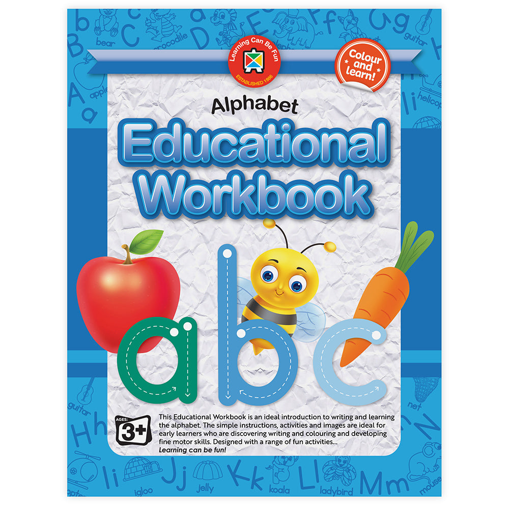 LCBF Educational Workbook Alphabet | Early Learning